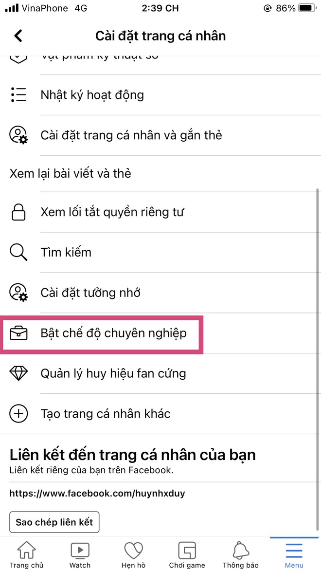 Đây là cách để người dùng Việt kích hoạt tính năng kiếm tiền cho tài khoản Facebook