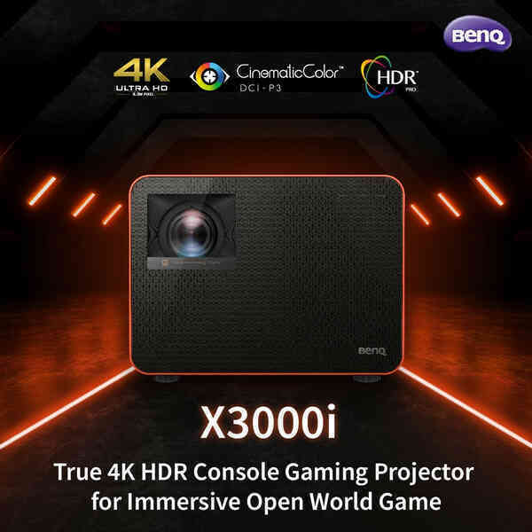 BenQ ra mắt máy chiếu chơi game 4K X3000i, nâng tầm trải nghiệm người dùng