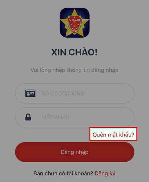 Quên mật khẩu tài khoản định danh điện tử trên VNeID, làm thế nào để lấy lại?