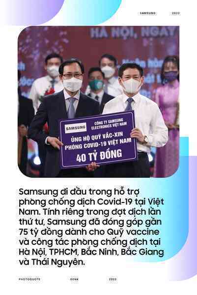 Đầu tư vào con người - chiến lược xây dựng niềm tin của Samsung tại Việt Nam