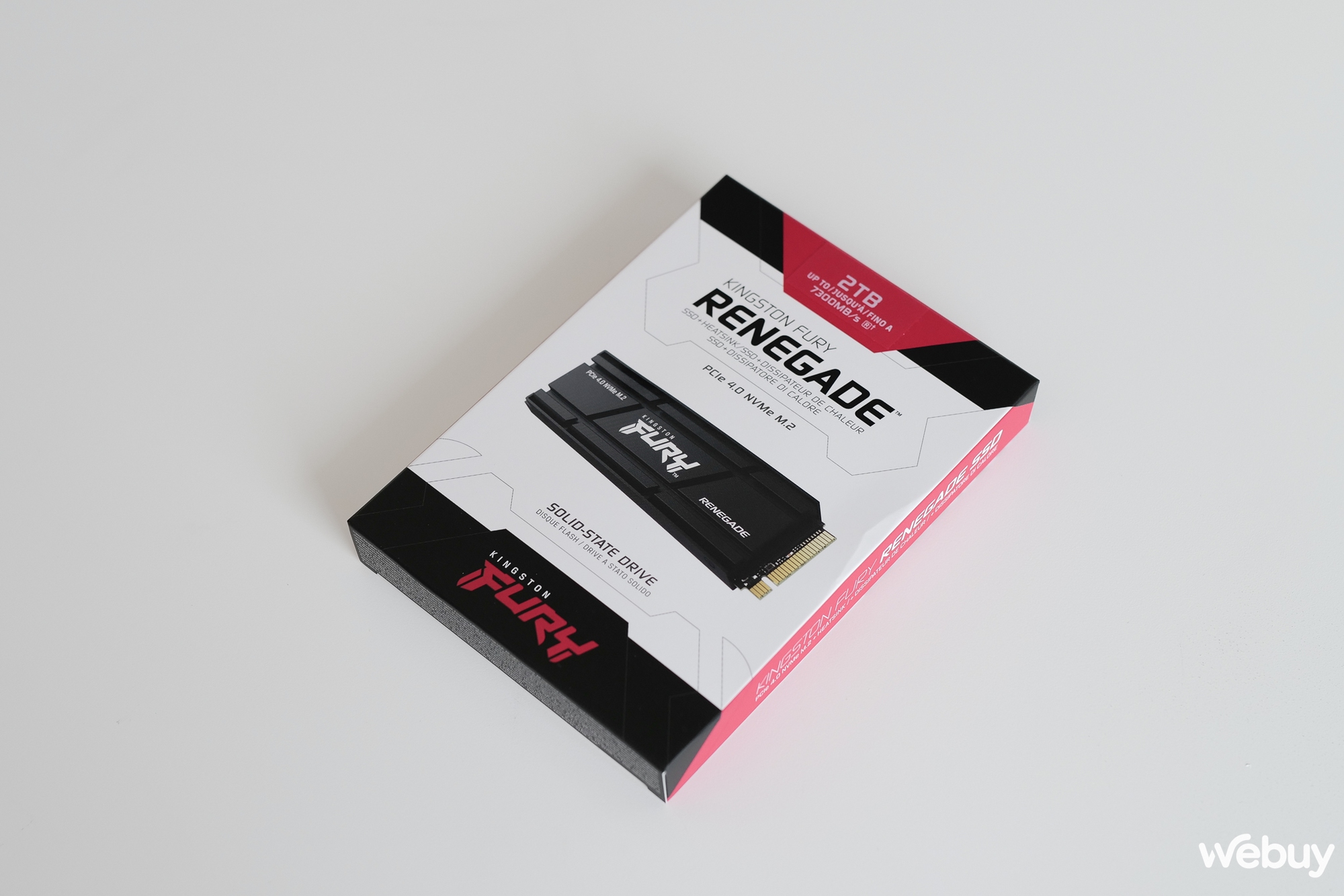 Trên tay SSD cao cấp Kingston Fury Renegade: PCIe 4.0 tốc độ cao, tích hợp sẵn cả tản nhiệt - Ảnh 2. Trên tay SSD cao cấp Kingston Fury Renegade: PCIe 4.0 tốc độ cao, tích hợp sẵn cả tản nhiệt - Ảnh 2.