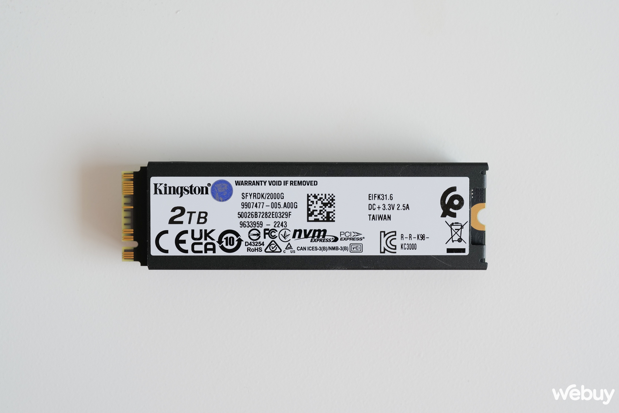 Trên tay SSD cao cấp Kingston Fury Renegade: PCIe 4.0 tốc độ cao, tích hợp sẵn cả tản nhiệt - Ảnh 7. Trên tay SSD cao cấp Kingston Fury Renegade: PCIe 4.0 tốc độ cao, tích hợp sẵn cả tản nhiệt - Ảnh 7.