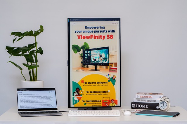5 lý do màn hình Samsung ViewFinity S8 được dân sáng tạo nội dung lựa chọn - Ảnh 4. 5 lý do màn hình Samsung ViewFinity S8 được dân sáng tạo nội dung lựa chọn - Ảnh 4.