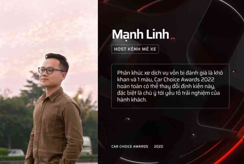 Hé lộ 4 tay lái trình diễn xe trên sân khấu Gala trao giải Car Choice Awards 2022: Trẻ và dám khác biệt - Ảnh 3. Hé lộ 4 tay lái trình diễn xe trên sân khấu Gala trao giải Car Choice Awards 2022: Trẻ và dám khác biệt - Ảnh 3.