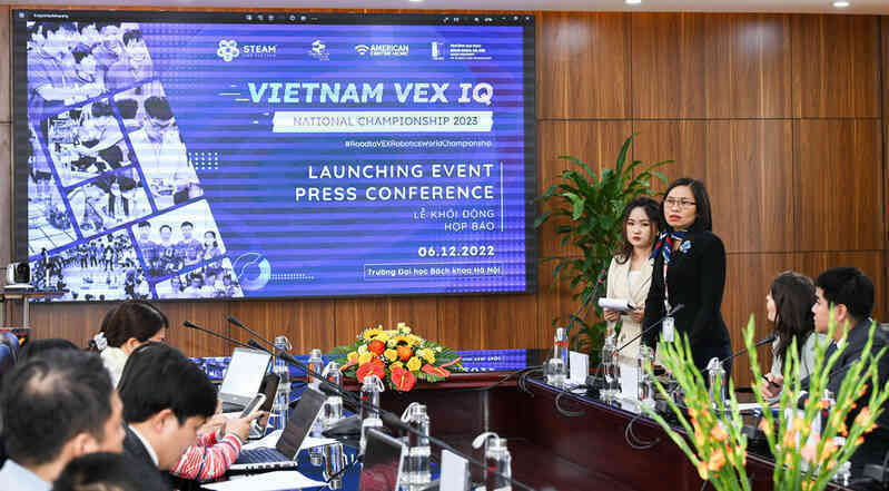 Công bố giải vô địch VEX IQ Robotics toàn quốc năm 2023