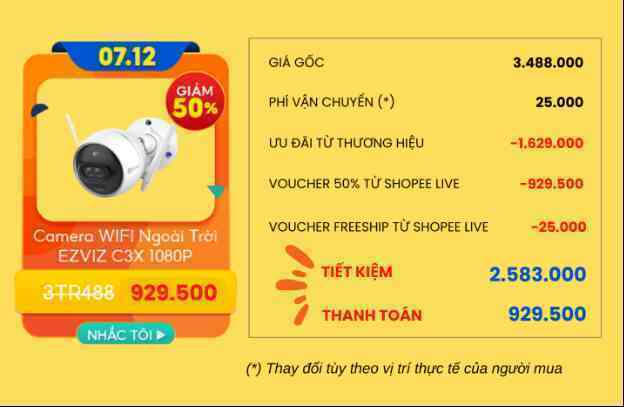 Đúng 12H trưa nay, cùng săn hàng điện tử chính hãng giảm nửa giá trên Shopee Live - Ảnh 2. Đúng 12H trưa nay, cùng săn hàng điện tử chính hãng giảm nửa giá trên Shopee Live - Ảnh 2.
