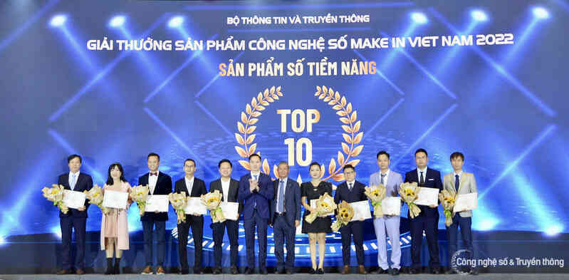 Các sản phẩm đạt giải thưởng Make in Vietnam 2022 giúp đẩy nhanh chuyển đổi số quốc gia