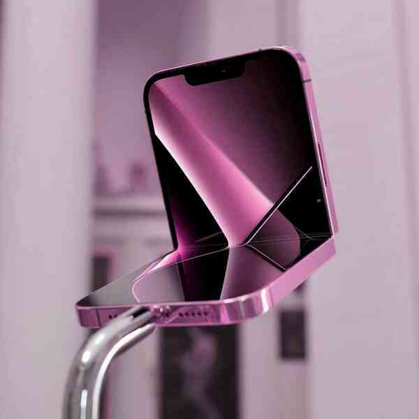 Giải mã iPhone nắp gập hồng
