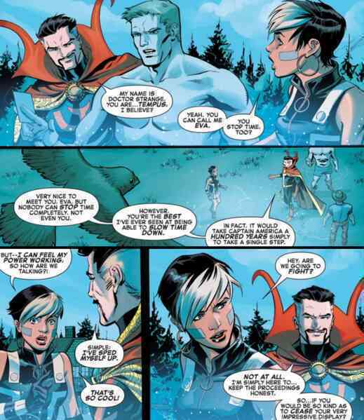 Hóa ra Doctor Strange cũng là 1 cao thủ trong làng tốc độ của Marvel, có thể dễ dàng cho Quicksilver "hít bụi" - Ảnh 2. Hóa ra Doctor Strange cũng là 1 cao thủ trong làng tốc độ của Marvel, có thể dễ dàng cho Quicksilver "hít bụi" - Ảnh 2.