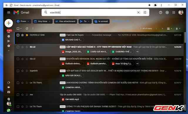 Hộp thư Gmail của bạn đang hết dung lượng lưu trữ? Đây là những mẹo đơn giản giúp dọn dẹp lại - Ảnh 2. Hộp thư Gmail của bạn đang hết dung lượng lưu trữ? Đây là những mẹo đơn giản giúp dọn dẹp lại - Ảnh 2.