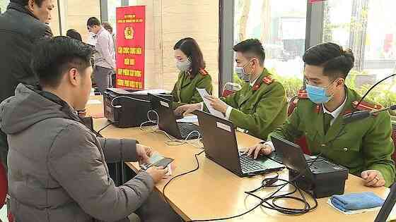 Quy trình cấp tài khoản định danh điện tử