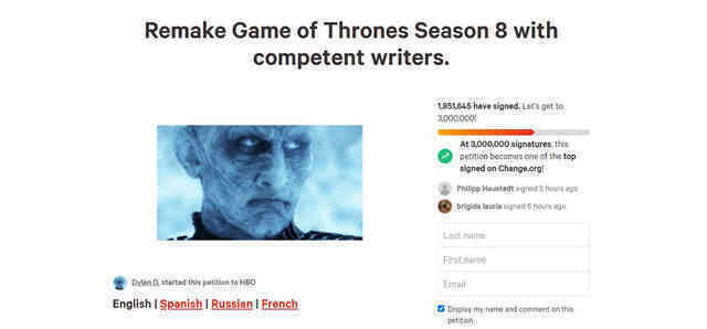 3 năm sau khi Game of Thrones kết thúc, fan vẫn miệt mài "biểu tình online" đòi HBO làm lại mùa 8