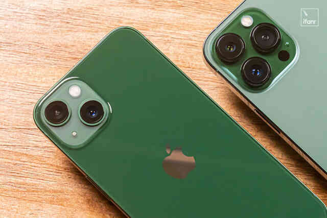 Ảnh thực tế iPhone 13 màu Xanh - Ảnh 5. Ảnh thực tế iPhone 13 màu Xanh - Ảnh 5.