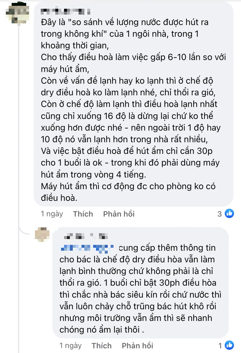Cuộc chiến hút ẩm giữa điều hoà và máy hút ẩm chuyên dụng: Điều hoà hút nhanh gấp 6 lần liệu đã thắng thế? - Ảnh 3. Cuộc chiến hút ẩm giữa điều hoà và máy hút ẩm chuyên dụng: Điều hoà hút nhanh gấp 6 lần liệu đã thắng thế? - Ảnh 3.