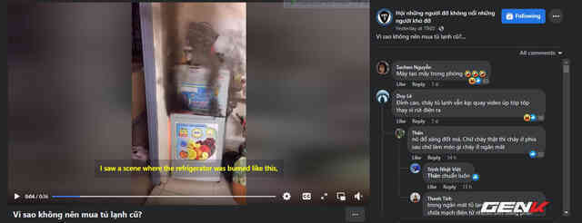 Xôn xao clip viral "tủ lạnh cháy đen": dàn dựng để câu view hay kỹ năng sống nghèo nàn? - Ảnh 7. Xôn xao clip viral "tủ lạnh cháy đen": dàn dựng để câu view hay kỹ năng sống nghèo nàn? - Ảnh 7.