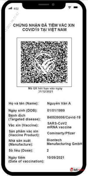 Các ứng dụng công nghệ về cấp “Hộ chiếu vắc xin” đã đáp ứng yêu cầu triển khai