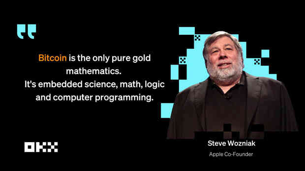 Đồng sáng lập Apple Steve Wozniak lên tiếng ca ngợi Bitcoin, thậm chí còn so sánh đồng tiền số này với một loại tài sản vô cùng quý giá
