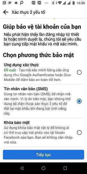 Hướng dẫn bật Facebook Protect
