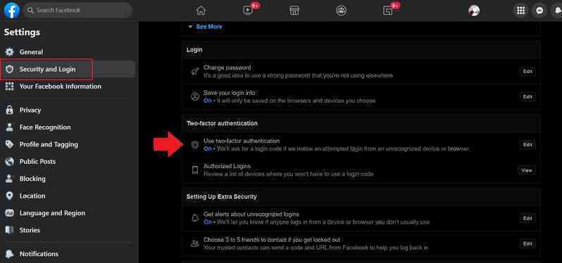 Hướng dẫn bật Facebook Protect