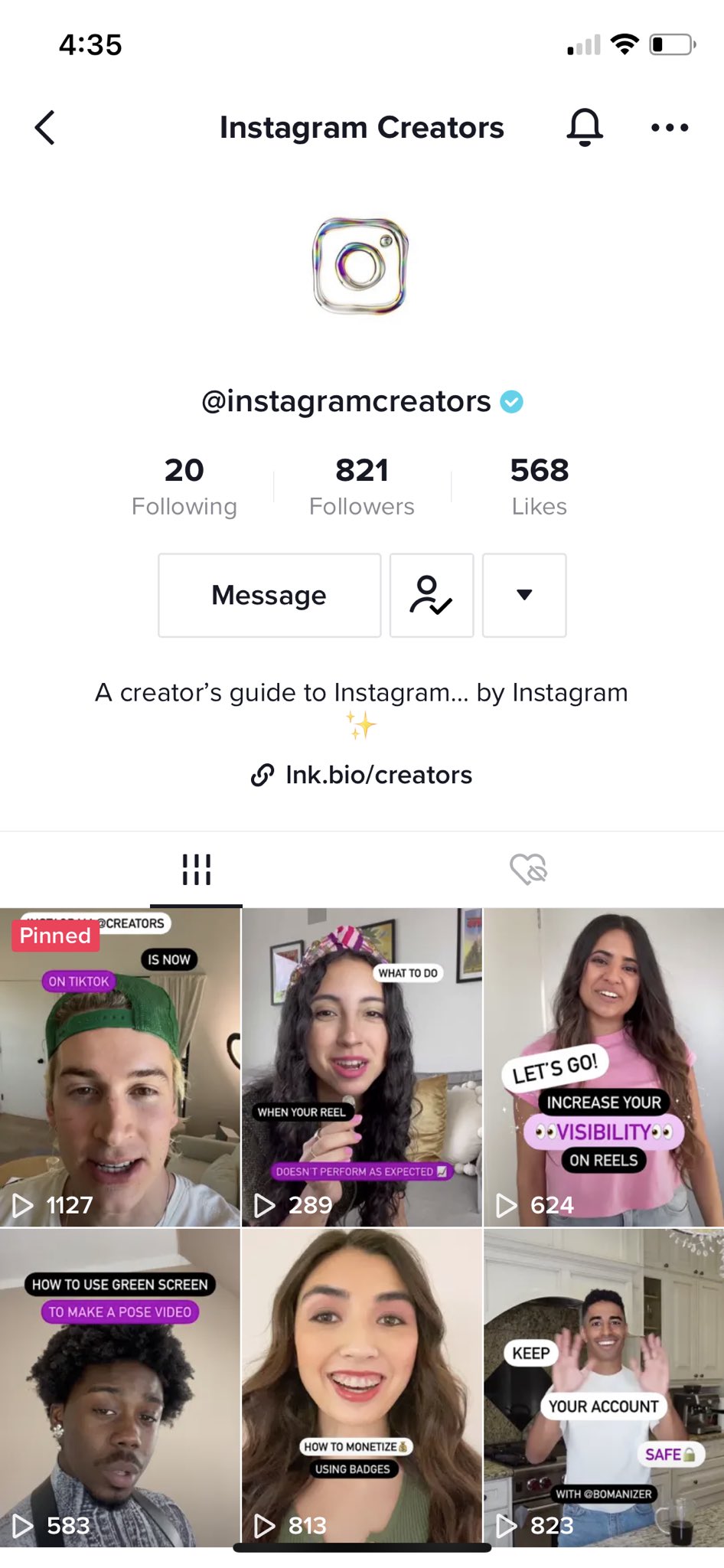 Facebook vừa lập tài khoản… TikTok: Màn ‘quỳ sụp nhận thua ê chề hay chiêu trò lôi kéo người dùng của Mark Zuckerberg? - Ảnh 2. Facebook vừa lập tài khoản… TikTok: Màn ‘quỳ sụp nhận thua ê chề hay chiêu trò lôi kéo người dùng của Mark Zuckerberg? - Ảnh 2.