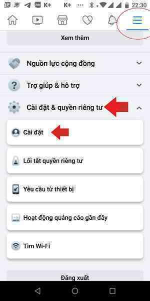 Hướng dẫn cập nhật Facebook Protect trên điện thoại