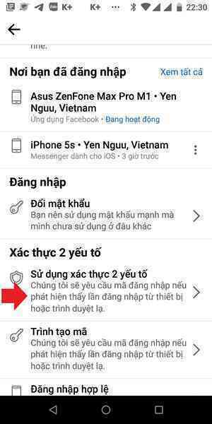 Hướng dẫn cập nhật Facebook Protect trên điện thoại