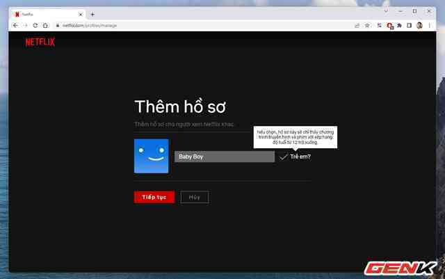 Cách bật tính năng kiểm soát của cha mẹ cho tài khoản Netflix - Ảnh 4. Cách bật tính năng kiểm soát của cha mẹ cho tài khoản Netflix - Ảnh 4.