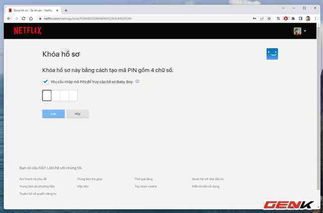 Cách bật tính năng kiểm soát của cha mẹ cho tài khoản Netflix - Ảnh 10. Cách bật tính năng kiểm soát của cha mẹ cho tài khoản Netflix - Ảnh 10.