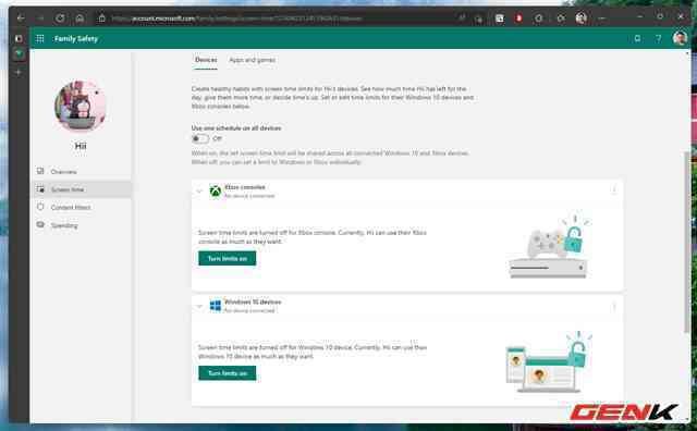 Cách kích hoạt và thiêt lập quyền kiểm soát của phụ huynh trên Windows 11 - Ảnh 14. Cách kích hoạt và thiêt lập quyền kiểm soát của phụ huynh trên Windows 11 - Ảnh 14.