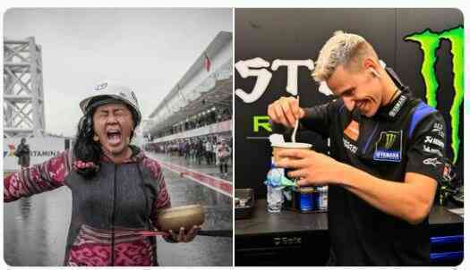 Indonesia thuê thầy cúng đuổi mưa ở giải đua xe MotoGP, và trời đã tạnh - Ảnh 4. Indonesia thuê thầy cúng đuổi mưa ở giải đua xe MotoGP, và trời đã tạnh - Ảnh 4.