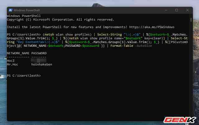 Cách đơn giản để tìm lại mật khẩu Wi-Fi bạn đã từng kết nối trong Windows 11 - Ảnh 12. Cách đơn giản để tìm lại mật khẩu Wi-Fi bạn đã từng kết nối trong Windows 11 - Ảnh 12.