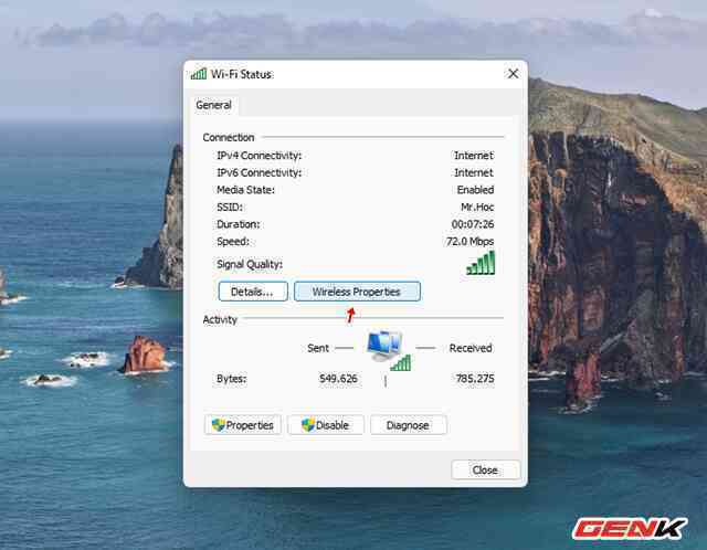 Cách đơn giản để tìm lại mật khẩu Wi-Fi bạn đã từng kết nối trong Windows 11 - Ảnh 5. Cách đơn giản để tìm lại mật khẩu Wi-Fi bạn đã từng kết nối trong Windows 11 - Ảnh 5.