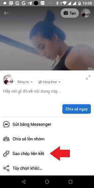 Hướng dẫn lấy link video Facebook Reels