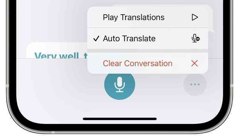 Hướng dẫn dịch đối thoại trực tiếp trên iOS 15