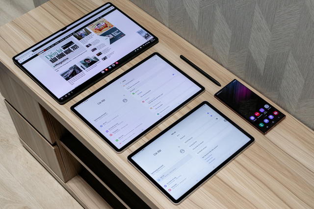 Máy tính bảng "thách thức mọi khuôn khổ" Galaxy Tab S8 Series chính thức lên kệ - Ảnh 3. Máy tính bảng "thách thức mọi khuôn khổ" Galaxy Tab S8 Series chính thức lên kệ - Ảnh 3.