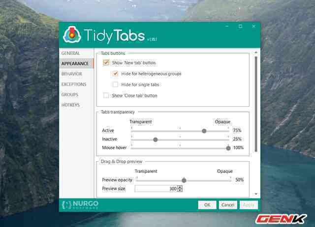 Mang tính năng Tab lên bất cứ phần mềm, ứng dụng nào bạn muốn trên Windows với TidyTabs - Ảnh 13.