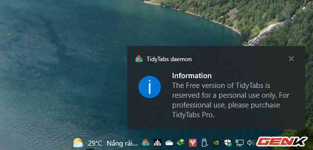 Mang tính năng Tab lên bất cứ phần mềm, ứng dụng nào bạn muốn trên Windows với TidyTabs - Ảnh 5. Mang tính năng Tab lên bất cứ phần mềm, ứng dụng nào bạn muốn trên Windows với TidyTabs - Ảnh 5.