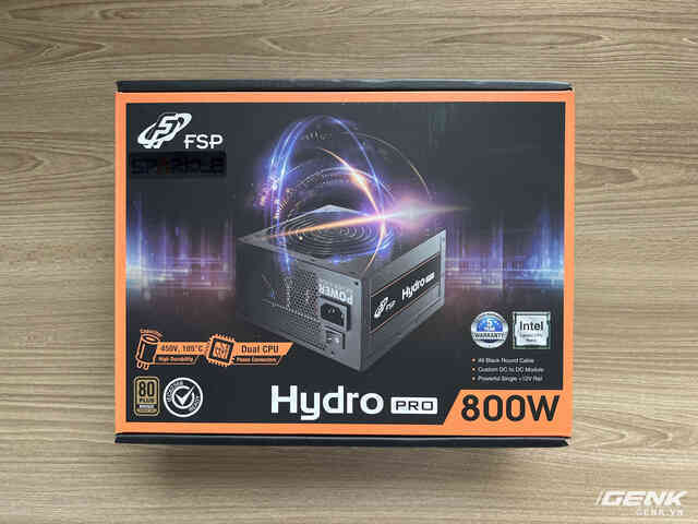 Mở hộp và đánh giá nhanh FSP Hydro Pro 800W Bronze: Hàng “budget” cân được cả cấu hình khủng