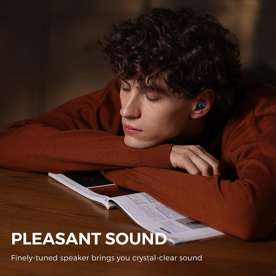Tai nghe Soundpeats Mini: Khử tiếng ồn AI, Bluetooth 5.2, màng loa âm thanh chất lượng cao - Ảnh 3.