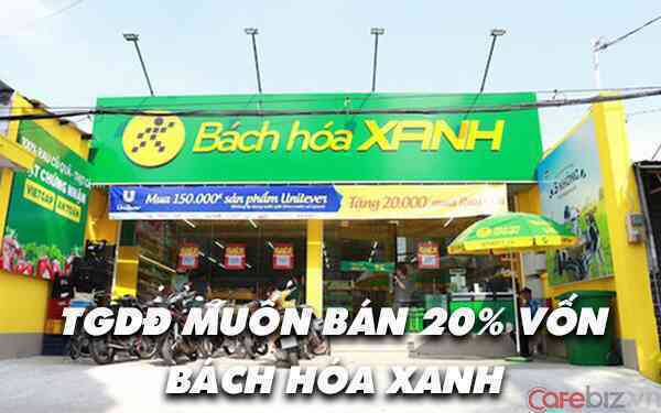 Thế Giới Di Động muốn bán 20% vốn Bách Hóa Xanh, tương lai sẽ phát triển độc lập và IPO các công ty con