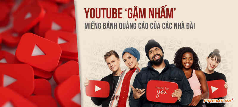 YouTube ‘gặm nhấm’ miếng bánh quảng cáo của các nhà đài
