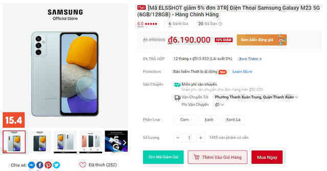 Chi tiết Galaxy M23 5G: Khi Samsung quyết "khô máu" với Xiaomi - Ảnh 17. Chi tiết Galaxy M23 5G: Khi Samsung quyết "khô máu" với Xiaomi - Ảnh 17.
