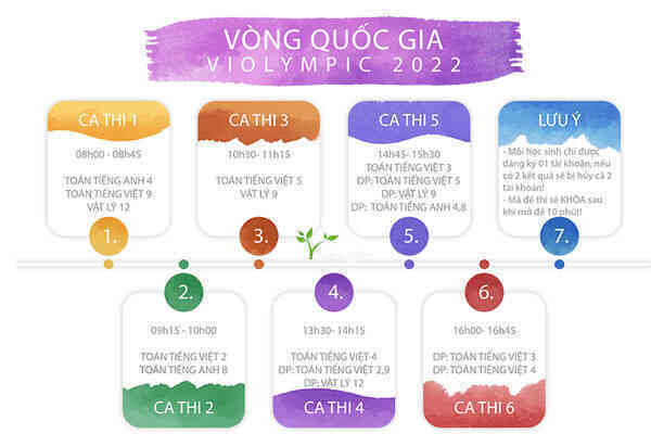 Mở vòng quốc gia cuộc thi giải Toán, Vật lý qua Internet năm học 2021 - 2022