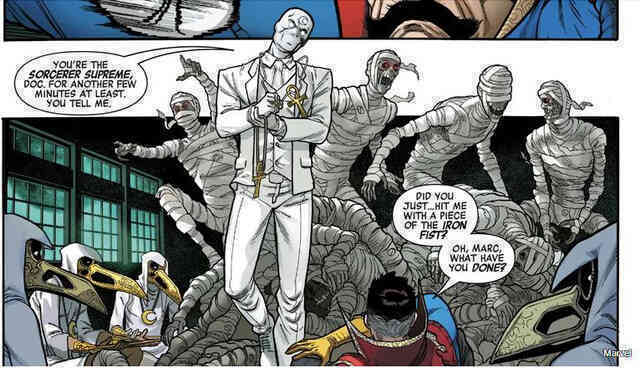 Những điều khủng khiếp nhất Moon Knight từng thực hiện trong truyện tranh Marvel, thế mới thấy phiên bản truyền hình còn "hiền lành" chán! - Ảnh 4. Những điều khủng khiếp nhất Moon Knight từng thực hiện trong truyện tranh Marvel, thế mới thấy phiên bản truyền hình còn "hiền lành" chán! - Ảnh 4.