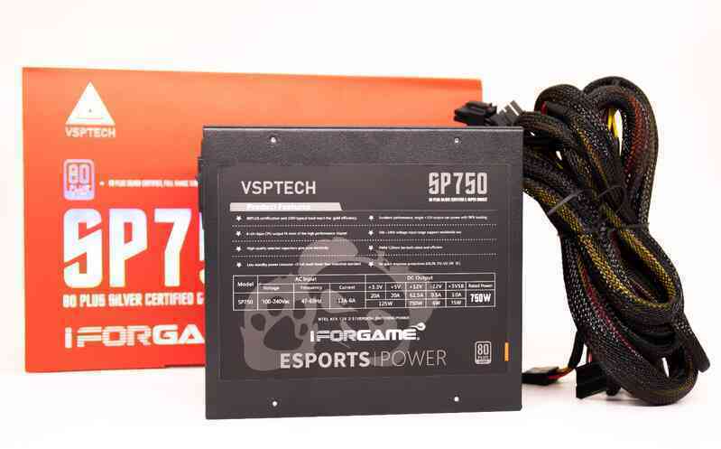 Đánh giá bộ nguồn VSPTECH iFogame SP750W 80Plus Bronze Silver - Ảnh 3. Đánh giá bộ nguồn VSPTECH iFogame SP750W 80Plus Bronze Silver - Ảnh 3.