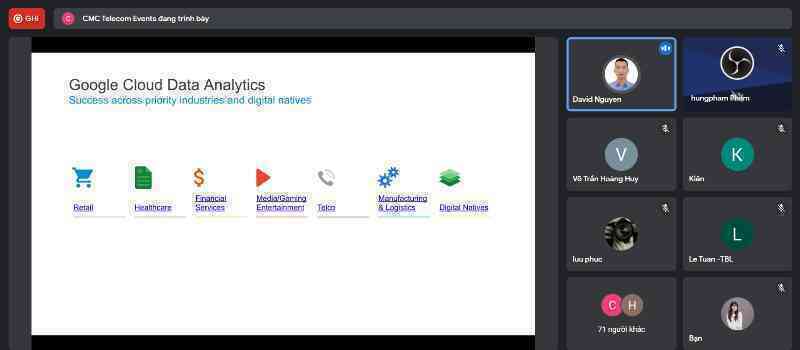CMC Telecom bật mí phương thức đột phá doanh thu với Google Data Warehouse