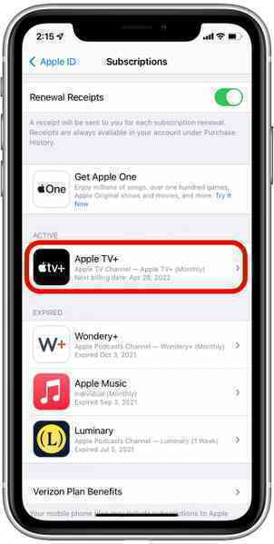 Hướng dẫn hủy Apple TV+ trên iPhone