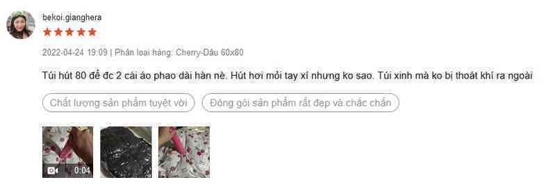 Hè đến rồi, mua túi hút chân không về để cất chăn màn, quần áo dày cho gọn tủ