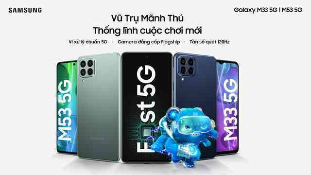 Samsung ra mắt Galaxy M53 5G tại Việt Nam, giá đắt hơn A73