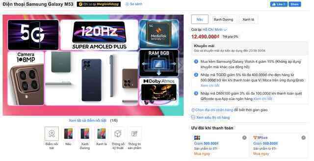Galaxy M53: Hiệu năng chỉ ngang ngửa Galaxy A53 nhưng giá lại đắt hơn Galaxy A73, Samsung bán máy này ở VN làm gì thế? - Ảnh 7.
